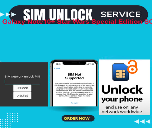 sim unlock service Galaxy Note10+ Star Wars Special Edition SC-01M